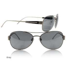  Scheyden Albatross Titanium W/Grey Glass Lens Sunglasses 