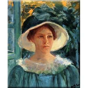  In The Sun 25x30 Streched Canvas Art by Cassatt, Mary,