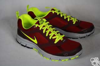 NIKE Lunarfly+ 2 Trail Deep Burgundy / Volt Mens Running Shoes 