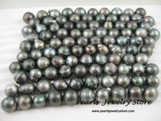 100 pcs wholesale natural baroque 11 2 14 3mm tahitian loose pearls