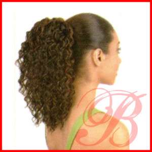 ISIS Curly Drawstring Ponytail HH ITALIAN PERM WNT  