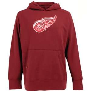 Detroit Red Wings Big Logo Signature Hooded Sweatshirt SIZE SMALL 