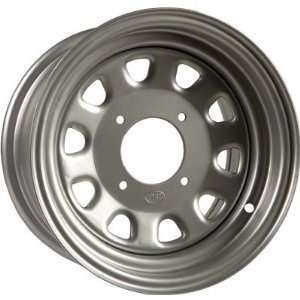  ITP Delta Steel Wheels Silver Automotive