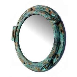  Shipwreck Verdi Bronze Finish 20 Porthole Mirror Nautical 