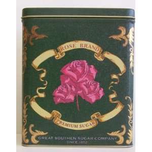  Decorative Advertising Tin Rose Brand Premium Sugar *SALE 
