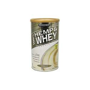  Hemp & Whey Protein Vanilla 13.3 oz. Powder Health 