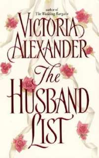 The Husband List NEW by Victoria Alexander 9780380806317  