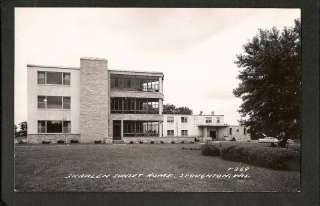 Stoughton Wisconsin WI c1940s RPPC Skaalen Sunset Home  