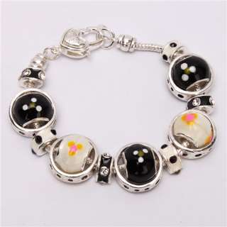 NEW silver plated Dreams ball bracelet bangle 8.46 inch  