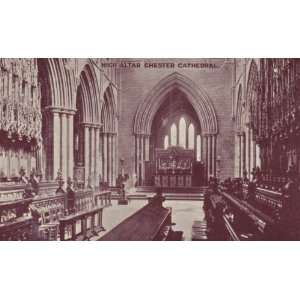   English Church Cheshire Chester Cathedral CS52