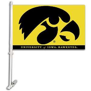  BSI Iowa Hawkeyes Car Flag Set