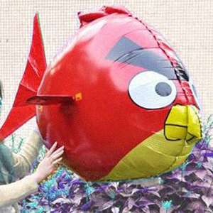   Angry Birds Bright Red Bird Remote Control Plane Inflatable 2CH  
