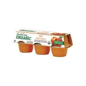 Santa Cruz Organics Apple Peach Cups, 6ct  Grocery 