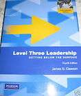 Level Three Leadership 4E by James G. Claw 4th