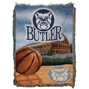 Butler University Home Field Advantage Collegiate Tapestry Throw