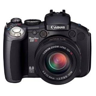 Canon PowerShot Pro Series S5 IS 8.0MP Digital Camera with 12x Optical 