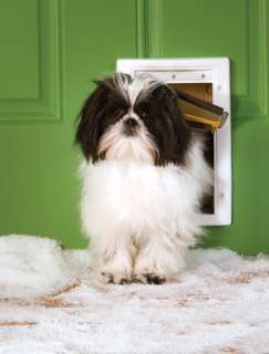 PET SAFE SMALL ALL WEATHER DOG CAT DOOR PATIO WINDOW  