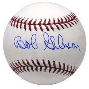  Bob Gibson Hand signed Baseball