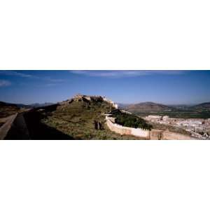 com View of a Castle, Sagunto Castle, Sagunto, Valencia, Spain Travel 