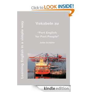 Vokabeln zu Port English for Port People (German Edition) Jutta 