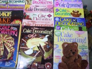 Wilton Cake Decorating Year Book 1970 2011 complete set  