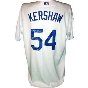  Clayton Kershaw Autographed MLB Debut Game Used 5 25 08 