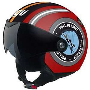  AGV Dragon Helmet , Size Lg, Color Red Eagle 238 
