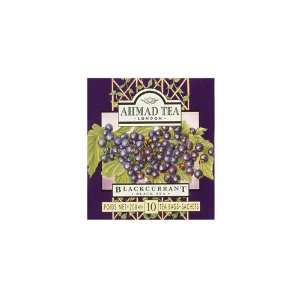 Ahmad Black Currant Tea (Economy Case Pack) 10 Ct Box (Pack of 12 