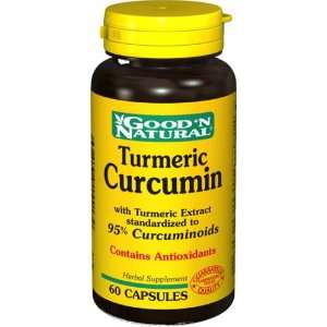Turmeric Curcumin 95% Curcuminoids   60 caps,(Goodn Natural)  