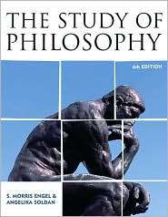 The Study of Philosophy, (0742548929), Morris S. Engel, Textbooks 