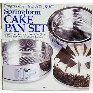  Springform Cake Pan Set