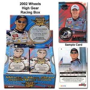Press Pass 2002 Wheels High Gear Racing Box