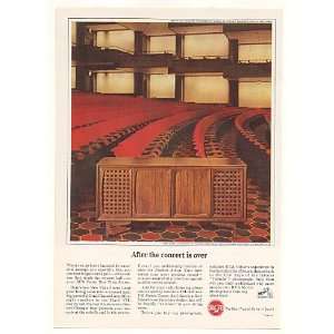  1964 RCA Mark VII Stereo Clowes Memorial Hall Print Ad 