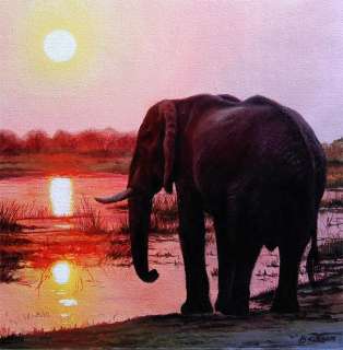   Original Oil Painting on Canvas Jason Morgan wildlife art  