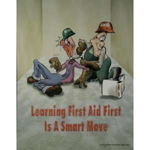  Learning First Aid First Poster (17x22 inch) Industrial 