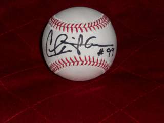 Charlie Sheen Major League signed baseball Wild Thing  
