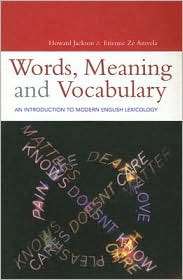   Lexicology, (0826460968), Howard Jackson, Textbooks   