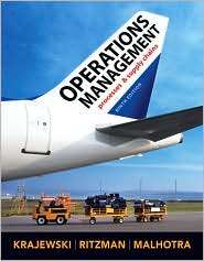 Operations Management, (0136065767), Lee J. Krajewski, Textbooks 