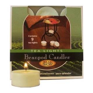 Beanpod Candles Cinnamon Bun, Tea Light, 9 count Box (June 4, 2010)
