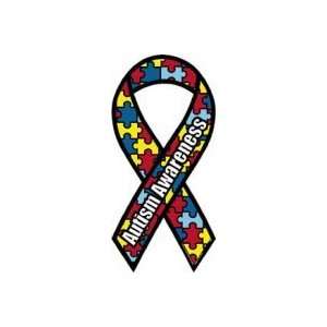  Autism Ribbon Magnets   Large (24 Magnets) Everything 