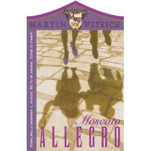  2010 Martin Weyrich California Muscato Allegro 750ml 