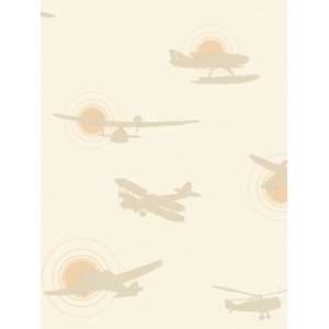  Wallpaper York Friends Forever AIRPLANE SILHOUEttES JE3610 