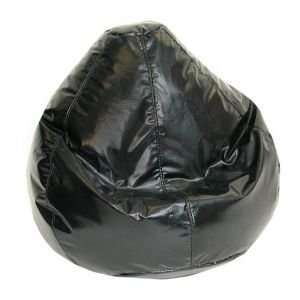  Wetlook Large Beanbag in Black
