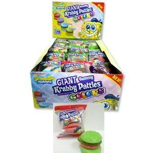 Gummi Krabby Patties   Assorted Flavors 1 box (36 gummi patties 