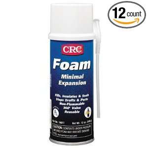 Minimal Expanding Foam Sealants   16 oz. aerosol foam seal [Set of 12 
