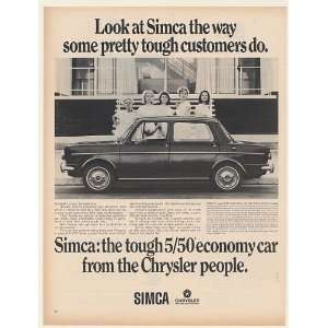  1967 Chrysler Simca Tough 5/50 Economy Car Student Nurses 