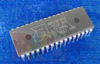 10X AMD 28F512 AM28F512 EEPROM DIP 32 IC m  