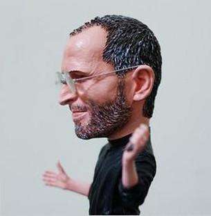 18cm Steve Jobs Resin Figurine Figure Model Doll,hand with iphone 