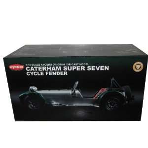  Caterham Super Seven Green Cycle Fender 118 Kyosho Toys & Games