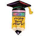 30 Grad Make Your Mark Pencil Graduation BALLOON New
